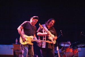 Coco Montoya and Earl Cate at the Eureka Springs Blues Weekend 2011